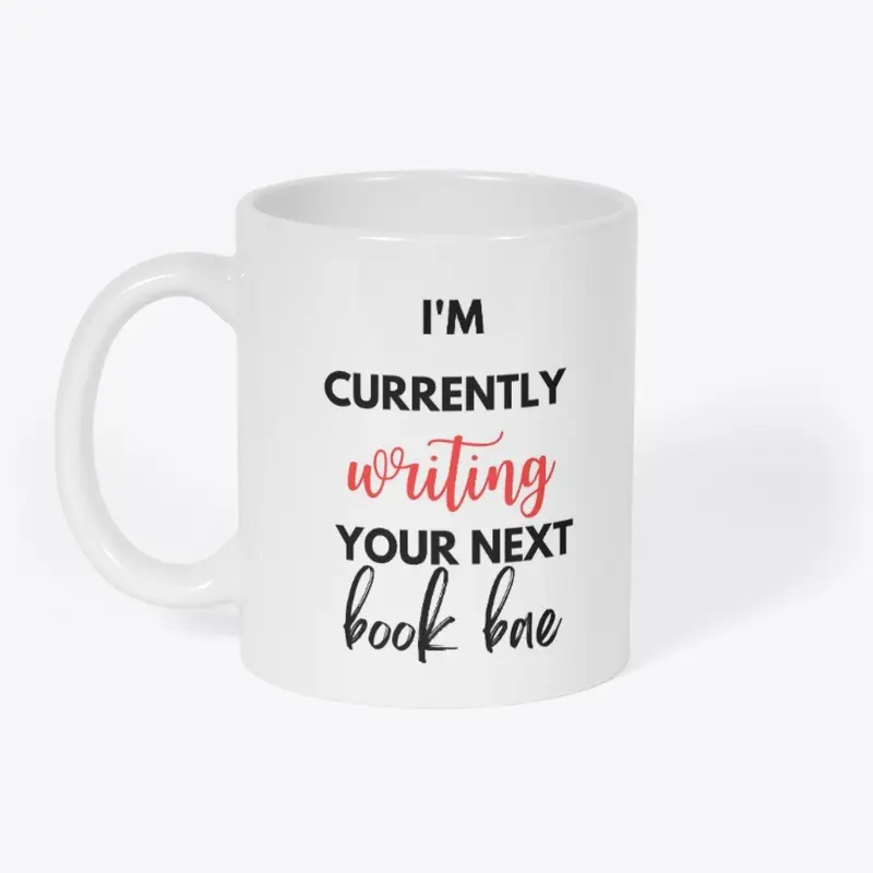 Romance Author Mug in White